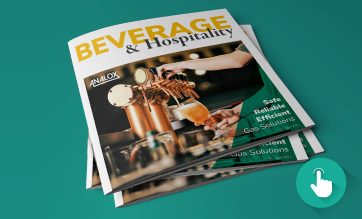 beverage and hospitality brochure